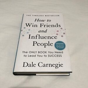 How to Win Friends and Influence People Hardcover Book by Dale Carnegie